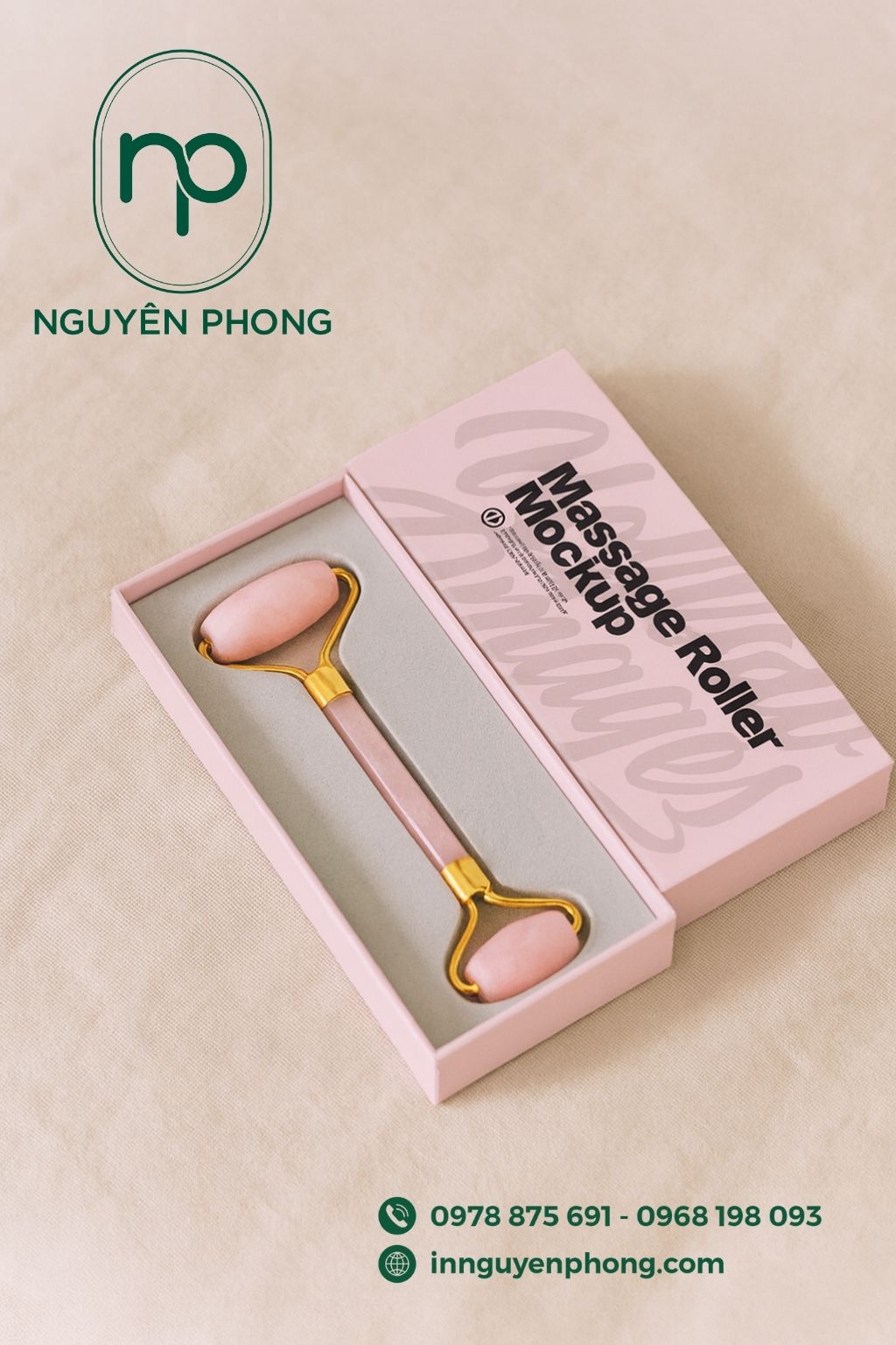 In hộp đựng dụng cụ đánh cảm mẫu 